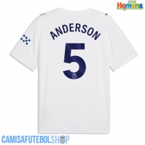 Camisa de time de futebol Manchester City Elliot Anderson #5 Replicas 3º Equipamento 2026-27 Manga Curta